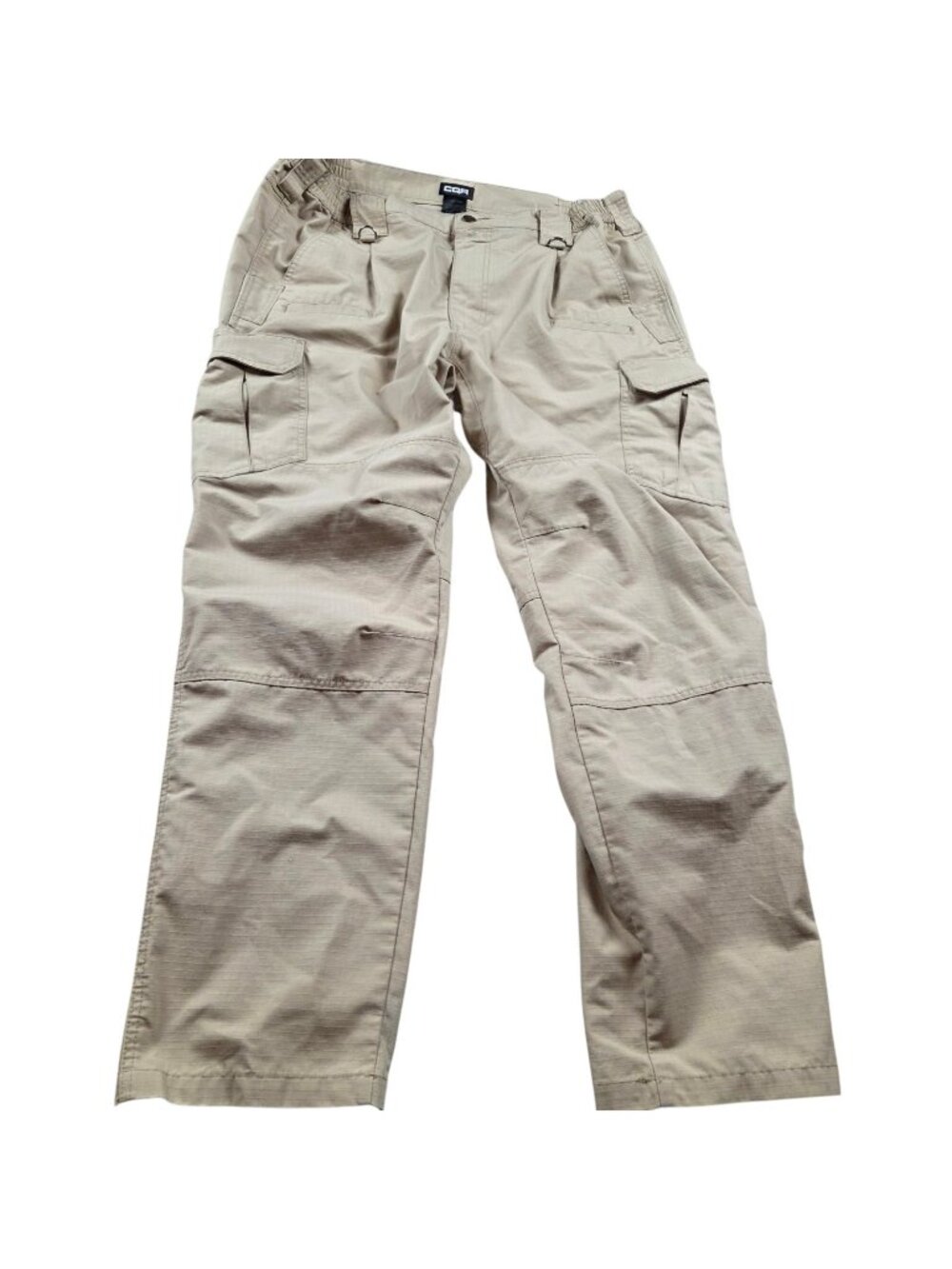 CQR Tactical Pants Mens 38x32 Beige Cargo Work Utility